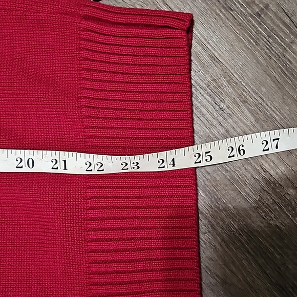 Jeanne Pierre,  Pomegranate, sweater,  size medium - Picture 9 of 9